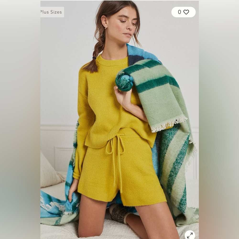 Saturday Sunday by Anthropologie Brenna Cozy Lounge Set - Size M